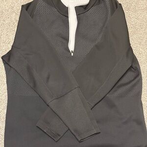 Nike Golf Therma-Fit 1/2 Zip Pullover in Black